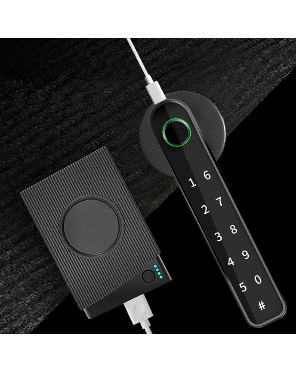 Fast unlocking password electronic door lock