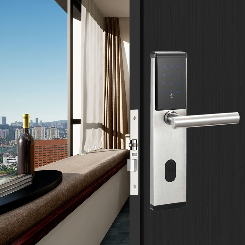 Digital intelligent password electronic door lock