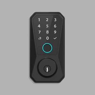 Minimalist design password electronic door lock
