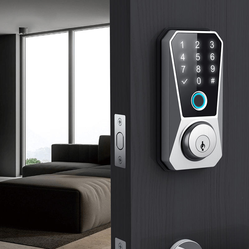 Minimalist design password electronic door lock