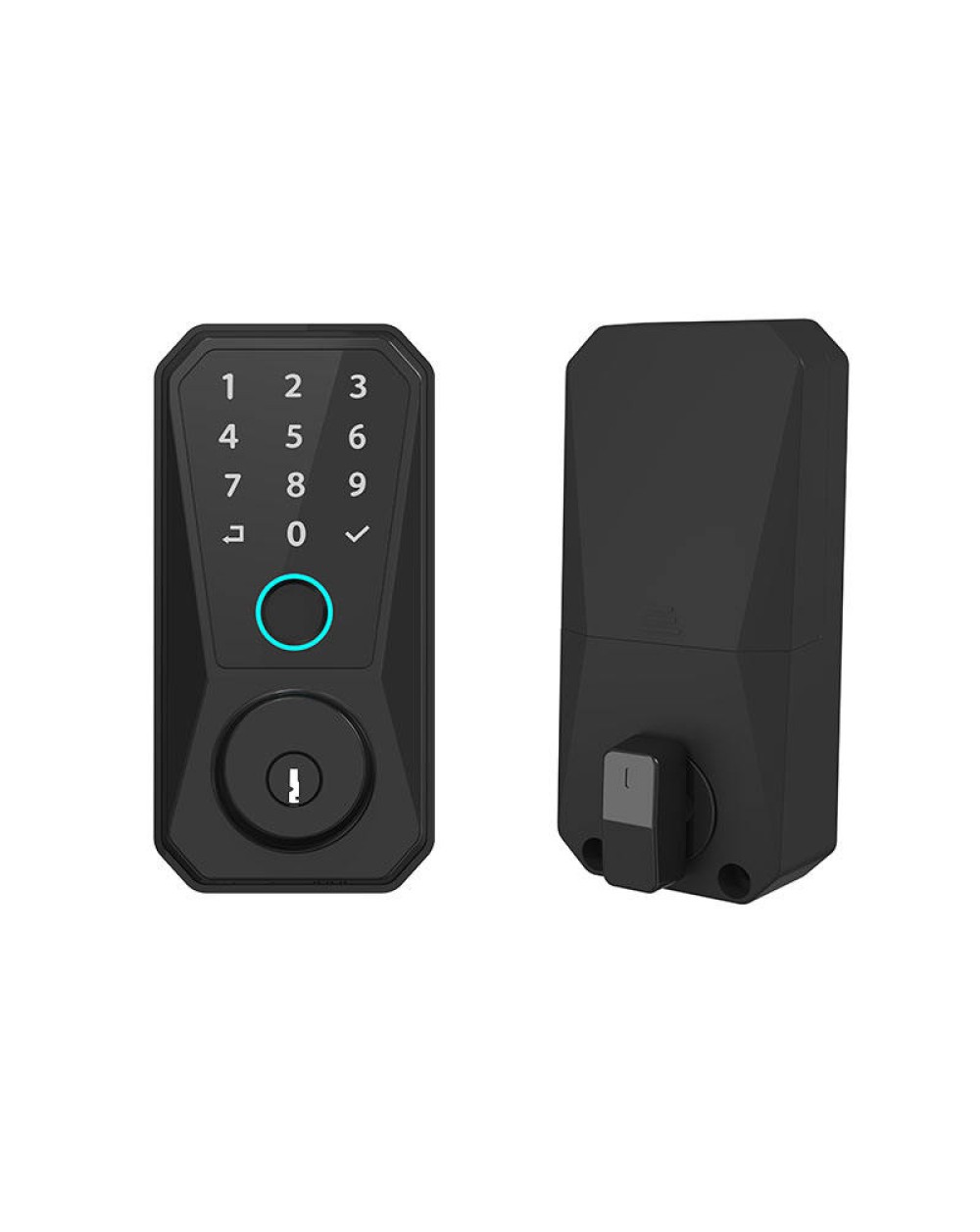 Minimalist design password electronic door lock