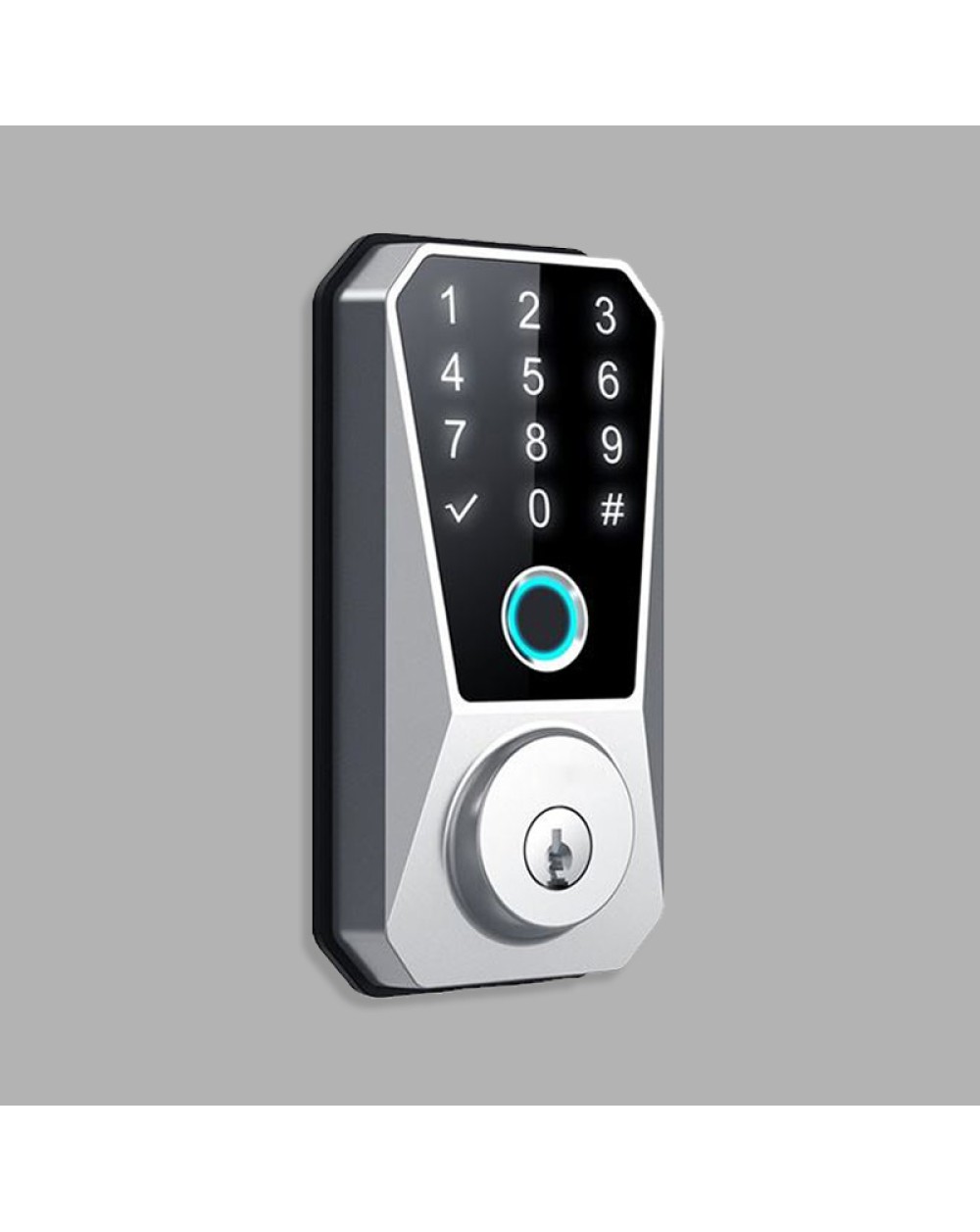 Minimalist design password electronic door lock