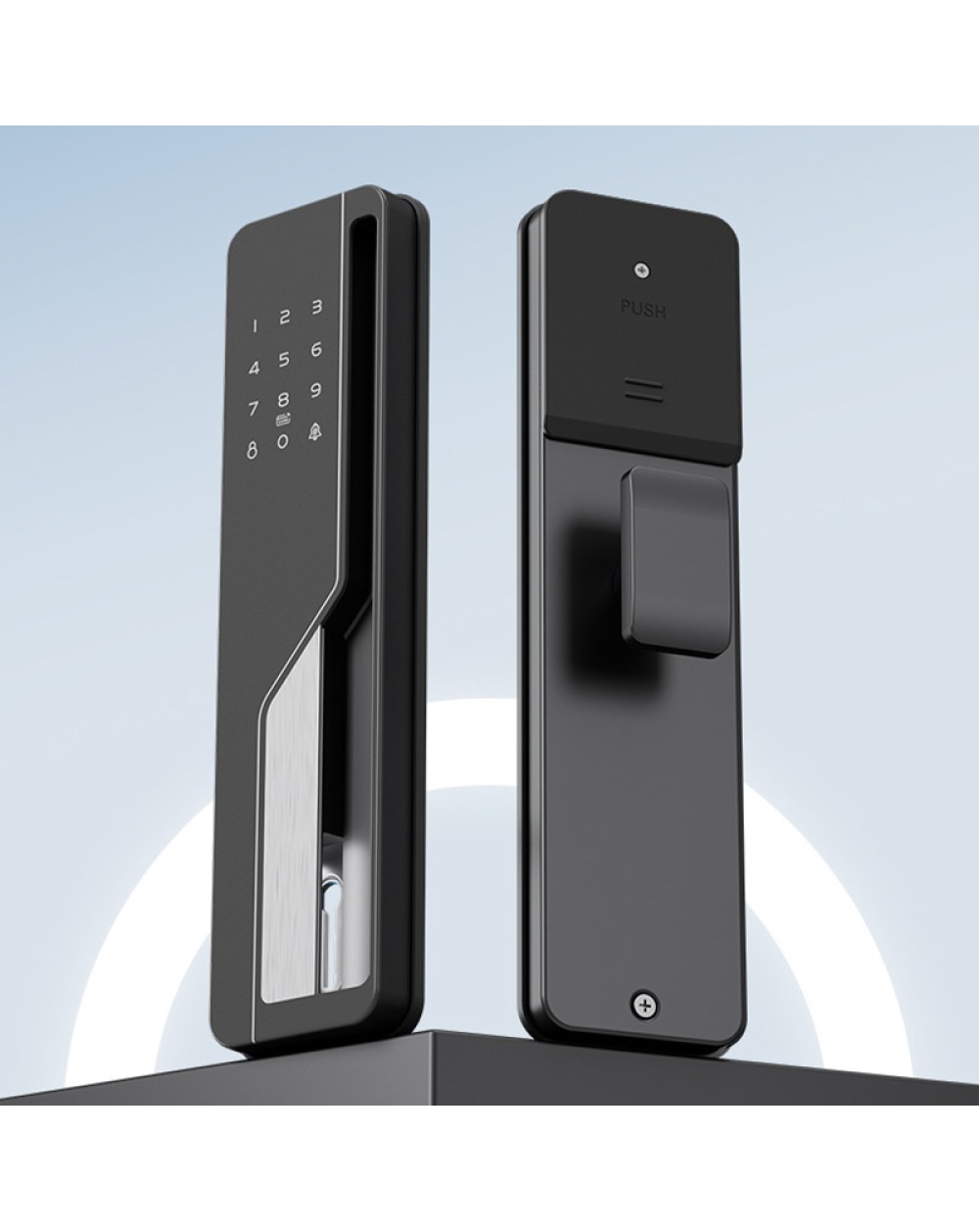 Fully automatic anti-theft password electronic door lock