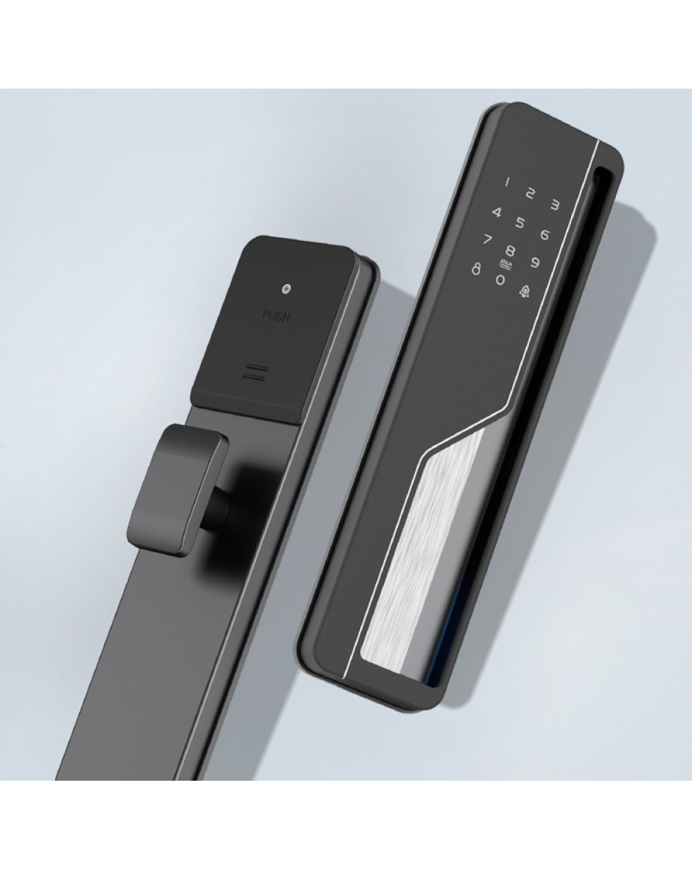 Fully automatic anti-theft password electronic door lock