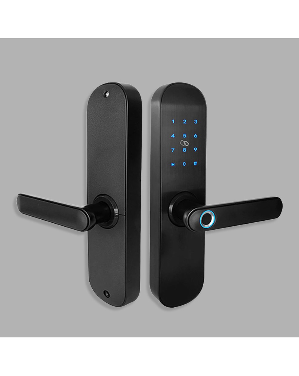 Household digital password electronic door lock