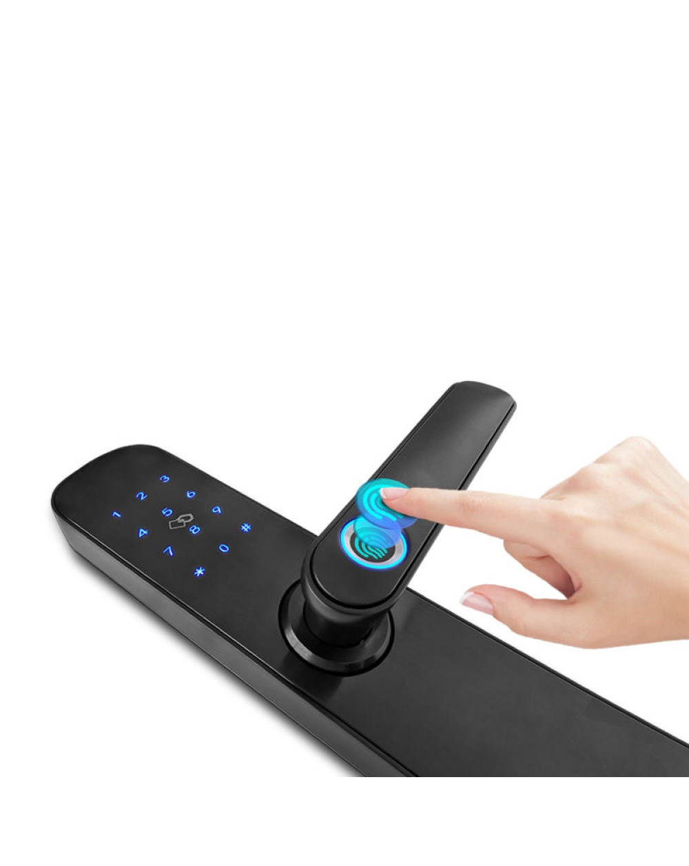 Household digital password electronic door lock