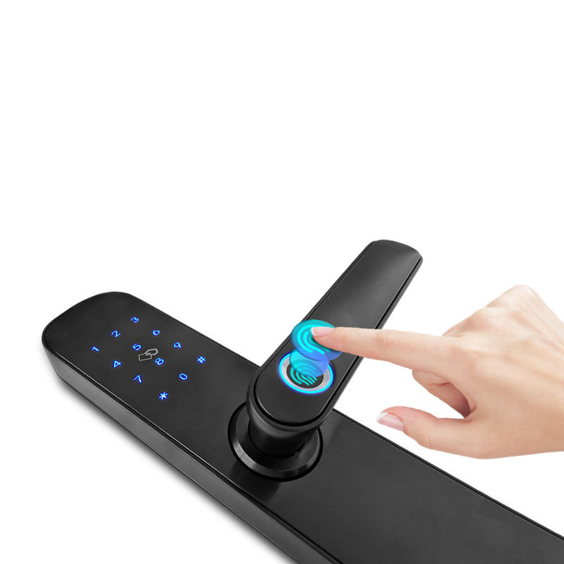 Household digital password electronic door lock
