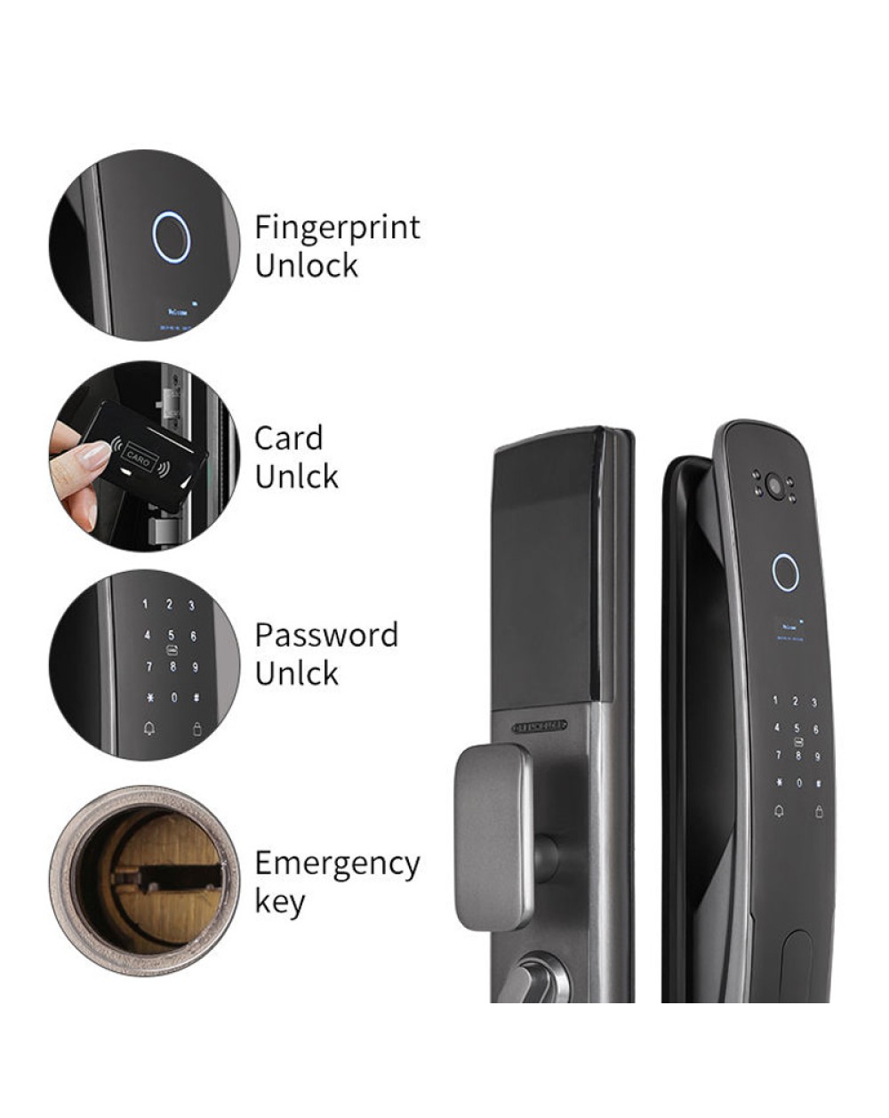 Anti-theft electronic password electronic door lock
