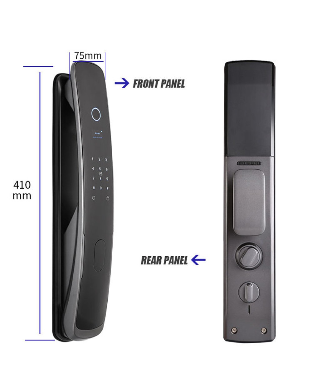 Anti-theft electronic password electronic door lock