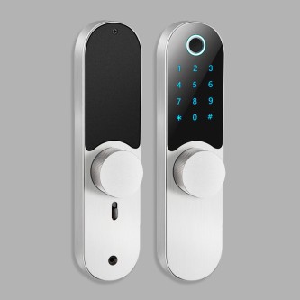 Round handle password electronic door lock