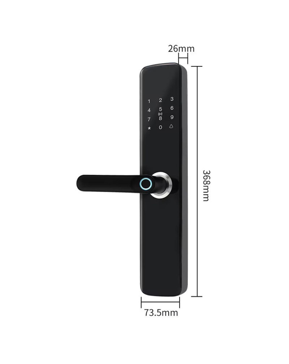 Anti-theft smart password electronic door lock