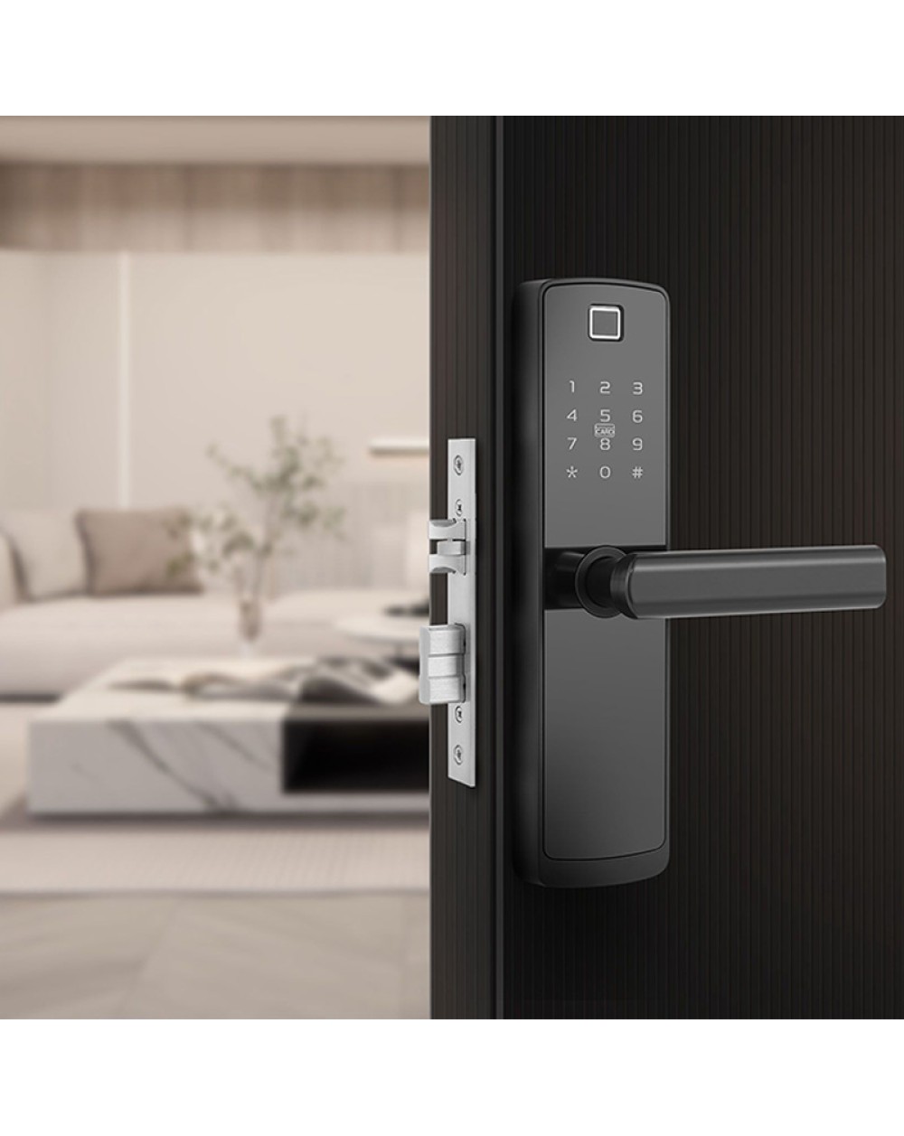 Classic and simple password-based electronic door lock