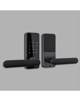 Black wireless password electronic door lock