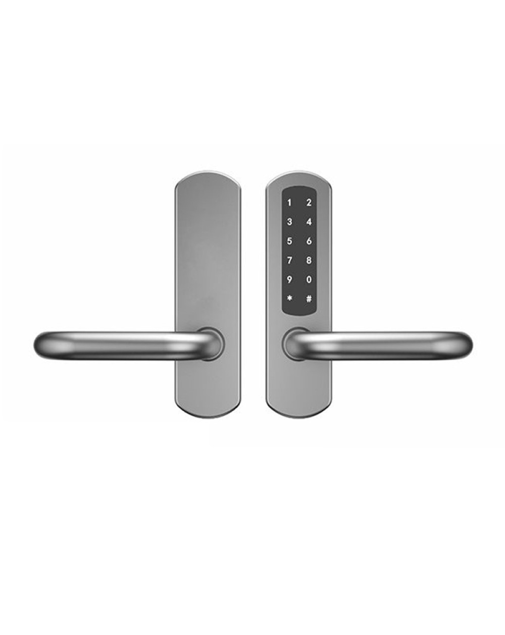Electric stainless steel password electronic door lock