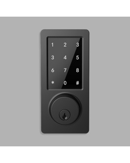 Simple tamper-proof electronic door lock
