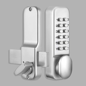 Keyless durable mechanical combination lock