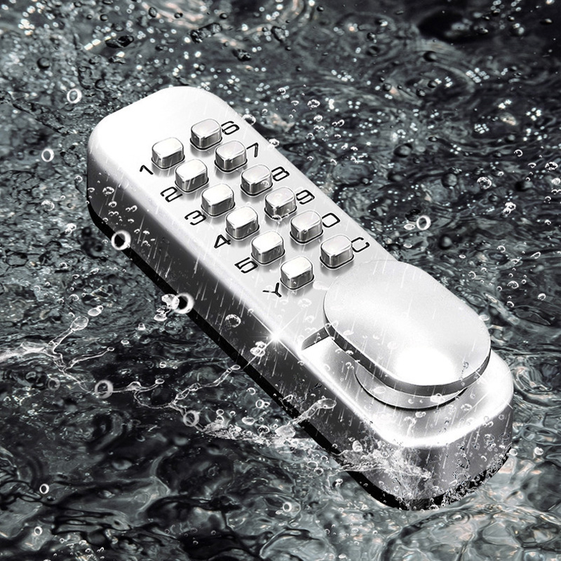 Keyless durable mechanical combination lock