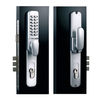 Rustproof narrow-frame mechanical combination lock