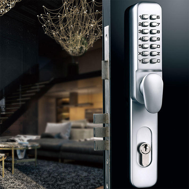 Rustproof narrow-frame mechanical combination lock