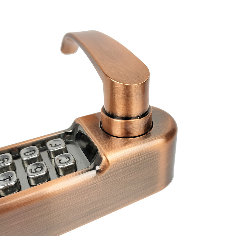 Anti-theft zinc alloy mechanical combination lock