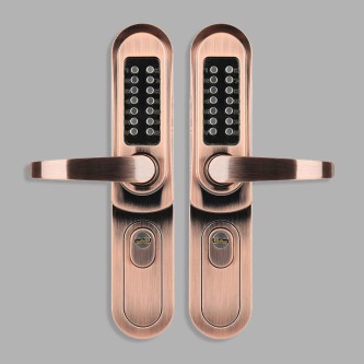 High-security mechanical combination lock