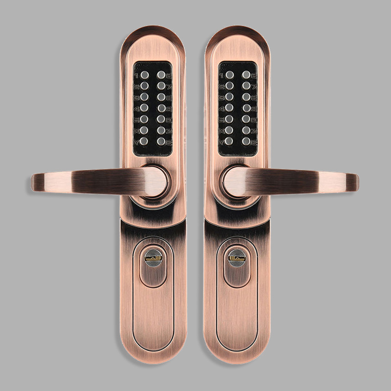 High-security mechanical combination lock