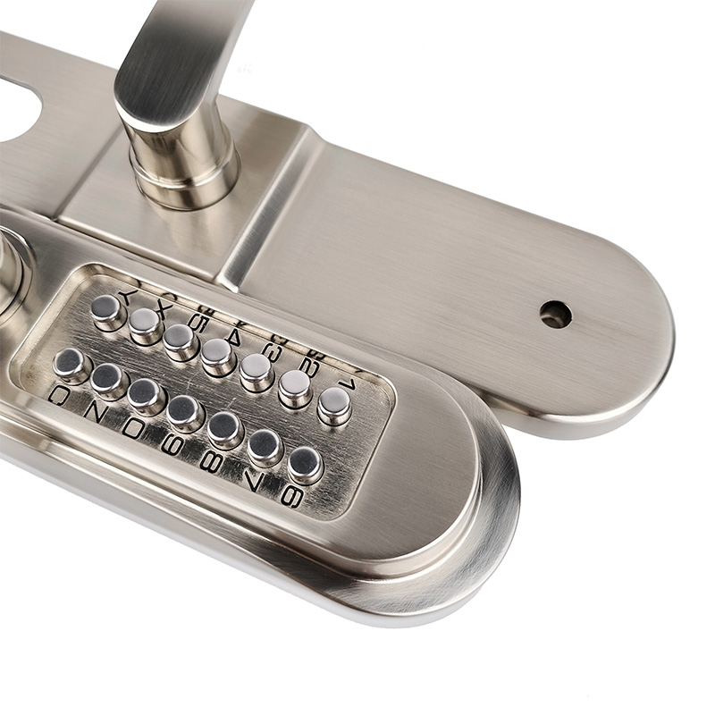 High-security mechanical combination lock