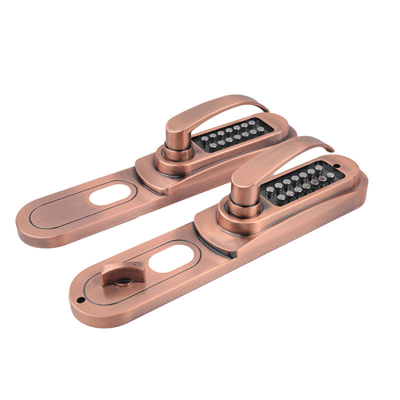 High-security mechanical combination lock