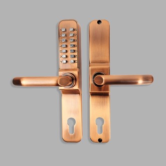 Single-sided durable mechanical combination lock