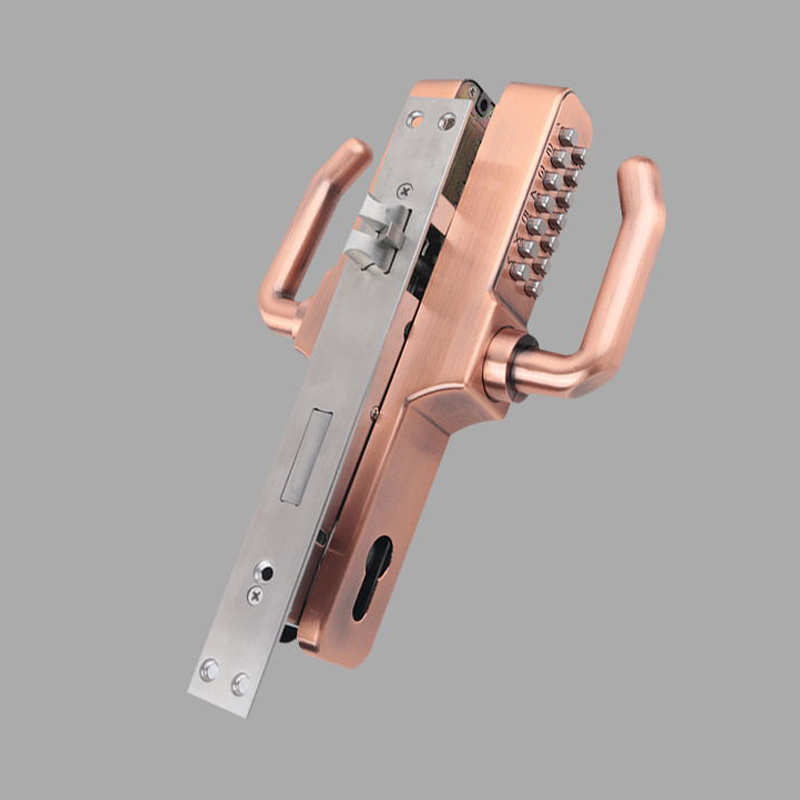 Single-sided durable mechanical combination lock