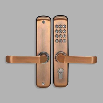 Smart waterproof mechanical combination lock