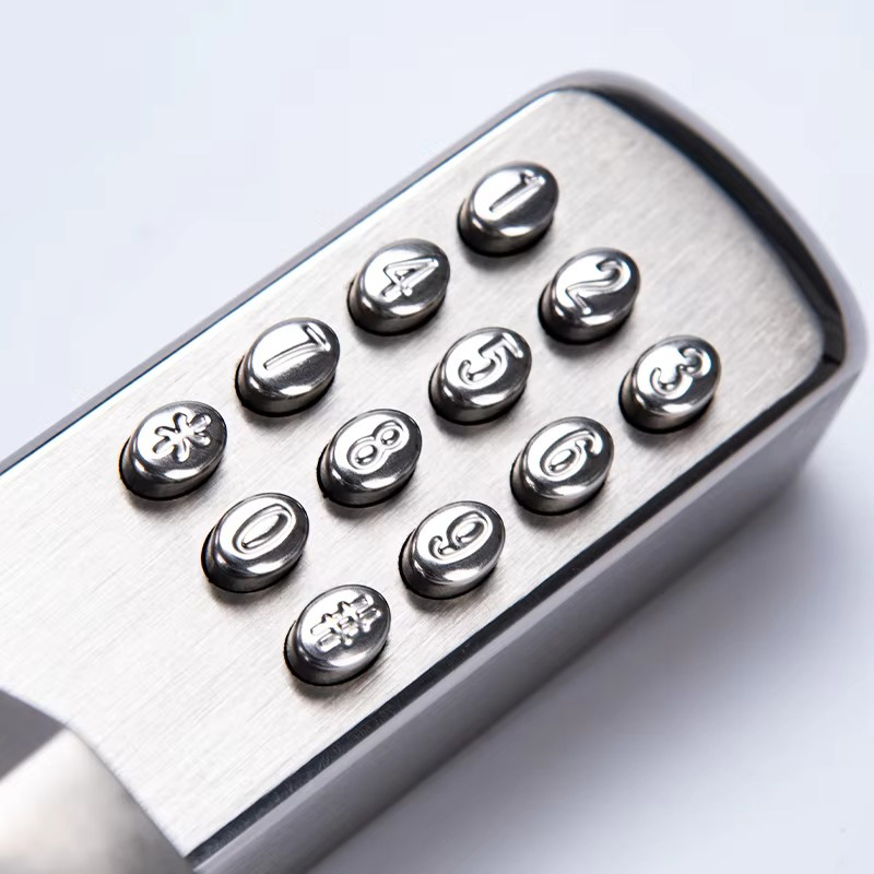 Smart waterproof mechanical combination lock