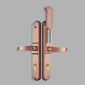 Villa iron gate mechanical combination lock