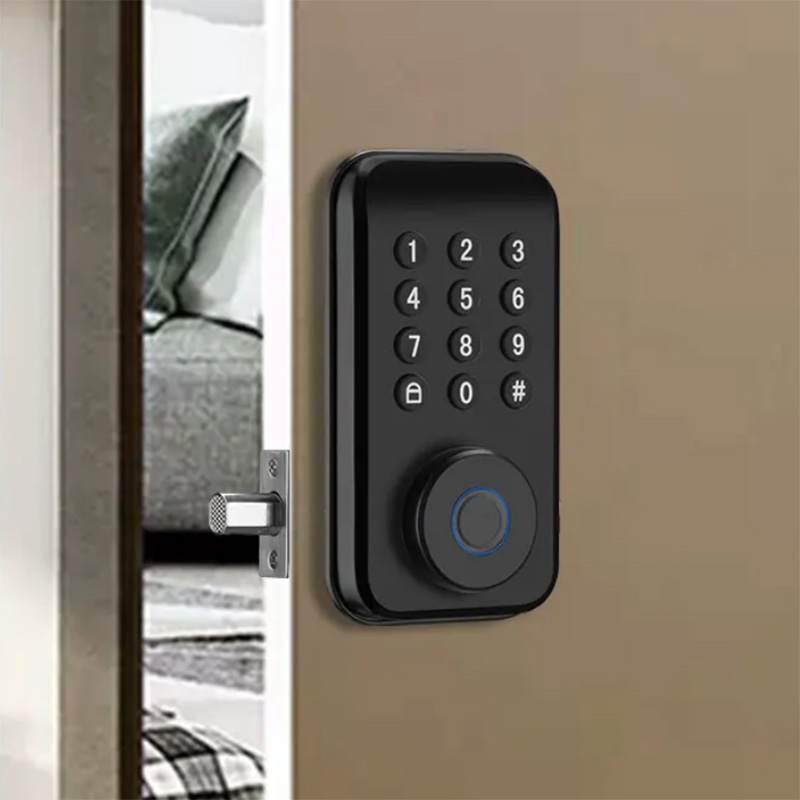 Black smart mechanical combination lock