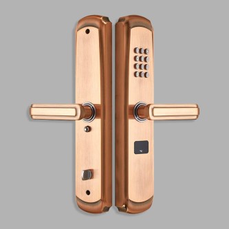 Household smart mechanical combination lock