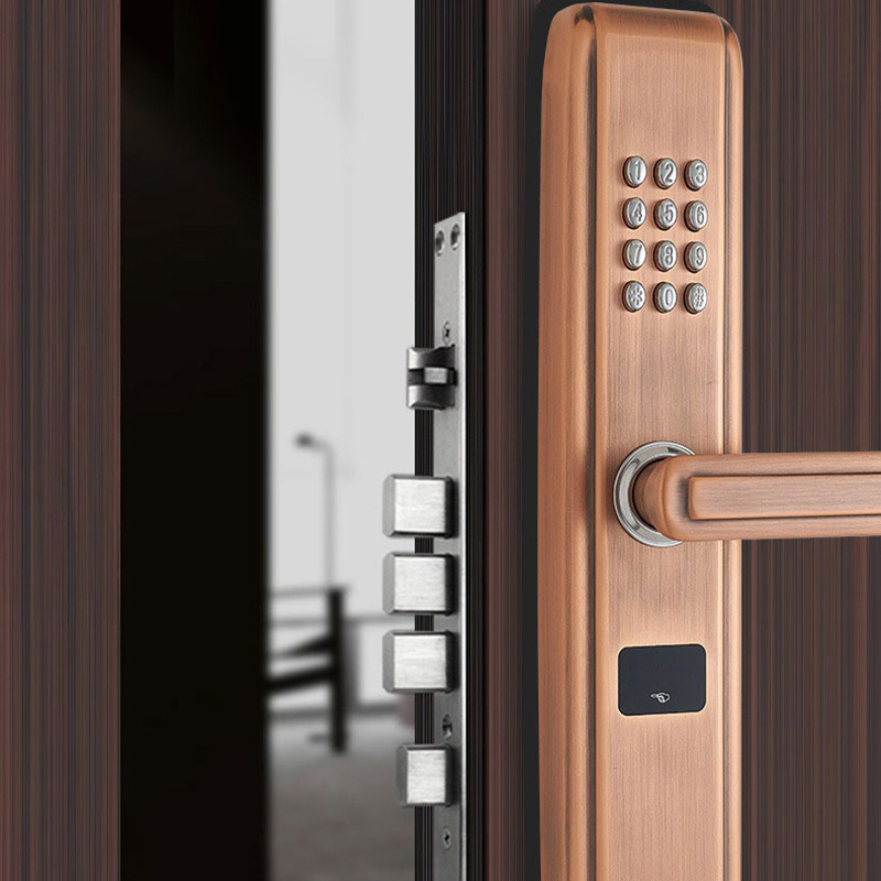 Household smart mechanical combination lock