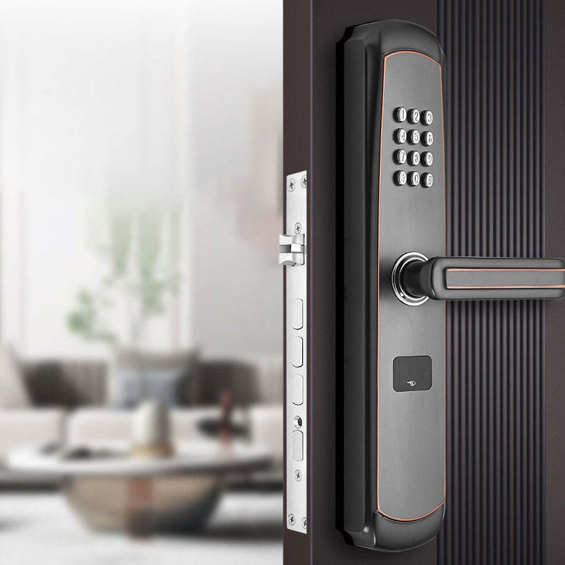 Household smart mechanical combination lock