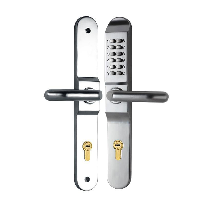 Durable anti-theft mechanical combination lock