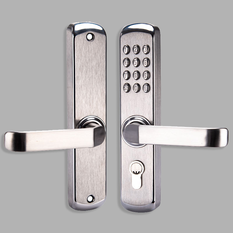 Stainless steel single-sided mechanical combination lock