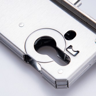 Stainless steel single-sided mechanical combination lock