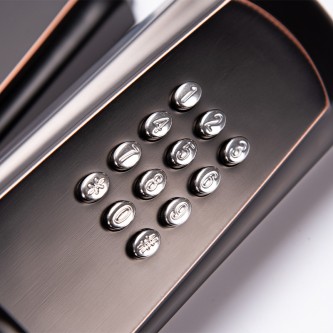 New stainless steel durable mechanical combination lock