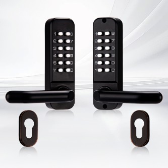 Double-sided waterproof mechanical combination lock