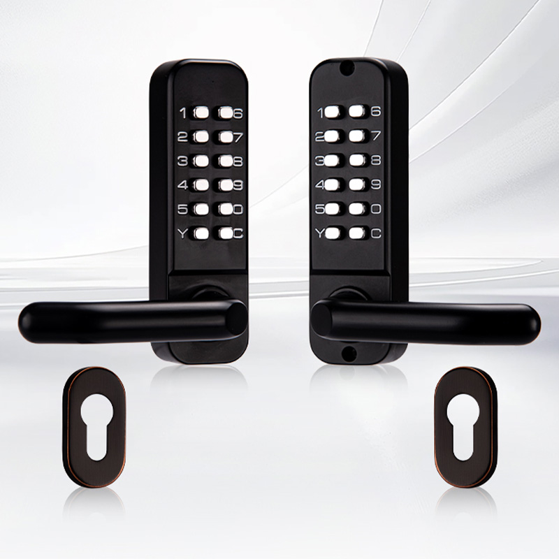 Double-sided waterproof mechanical combination lock