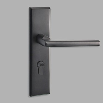 Square panel modern mechanical door lock