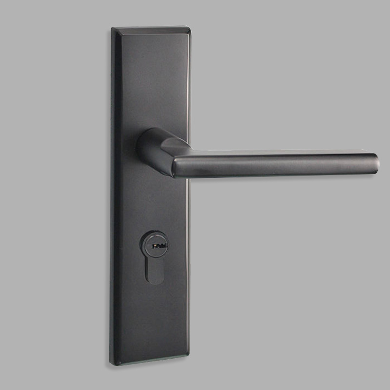 Square panel modern mechanical door lock