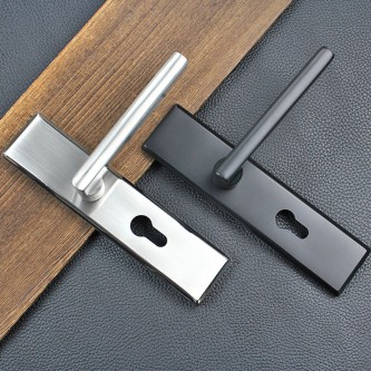 Square panel modern mechanical door lock