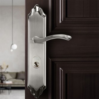 Stylish and burglarproof modern mechanical door lock