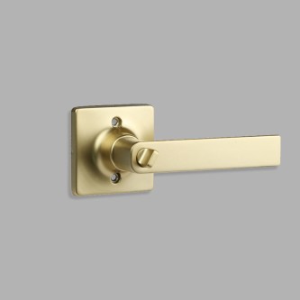 Solid square modern mechanical door lock