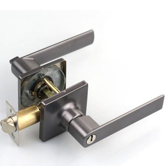 Solid square modern mechanical door lock