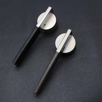 Luxury leather handle modern mechanical door lock